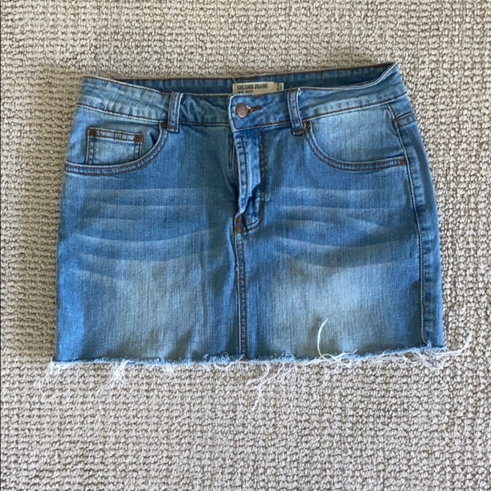 Denim skirt